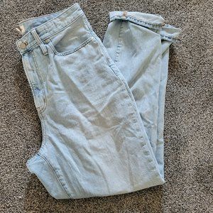 Madewell curvy straight vintage jeans, barely worn!